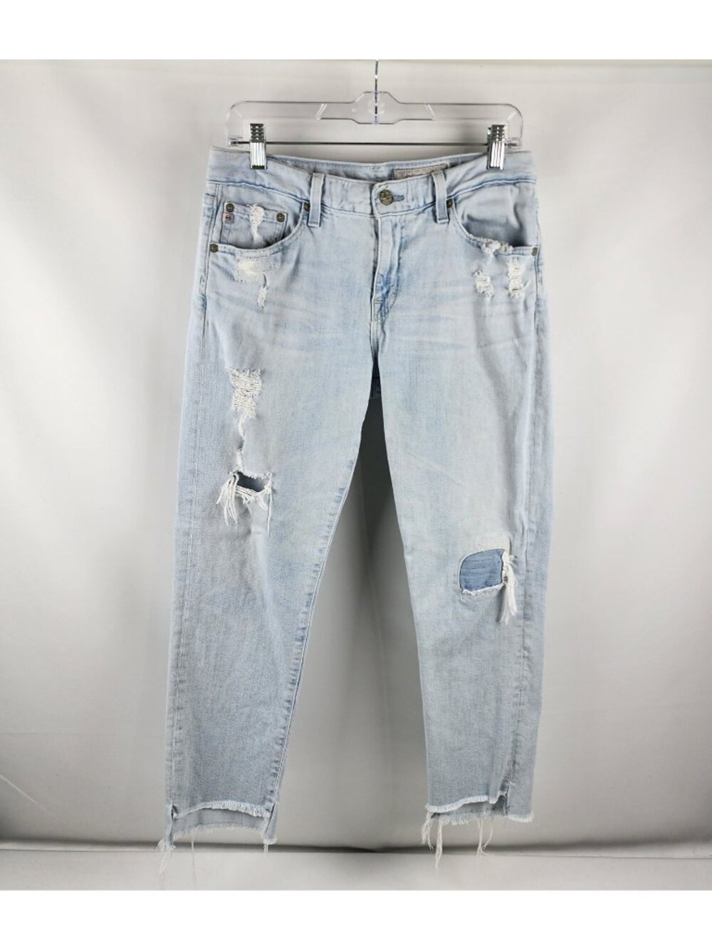 AG Adriano Goldschmied Jeans Women 28R AG-ED The Ex-Boyfriend Slim Distressed